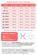 Büyük Beden Çentik Yaka Kısa Kollu Eteği Fırfırlı Bluz 322571