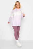 Büyük Beden Batik Desenli Önü Cepli Kapüşonşlu Sweatshirt 301594