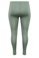 Büyük Beden Vücudu Saran Likralı Streç Tayt 143597