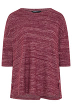 Büyük Beden Bisiklet Yaka Yarım Kol Düğme Detaylı Sweatshirt 304438
