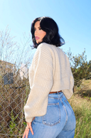 Bisiklet Yaka Kısa Triko Kazak E-199