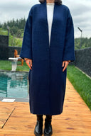 Uzun Önü Kapamasız Triko Hırka E-234/1