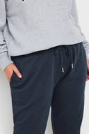 Büyük Beden Beli Ve Paçası Lastikli Dar Paça Cepli Jogger Eşofman Altı 303172