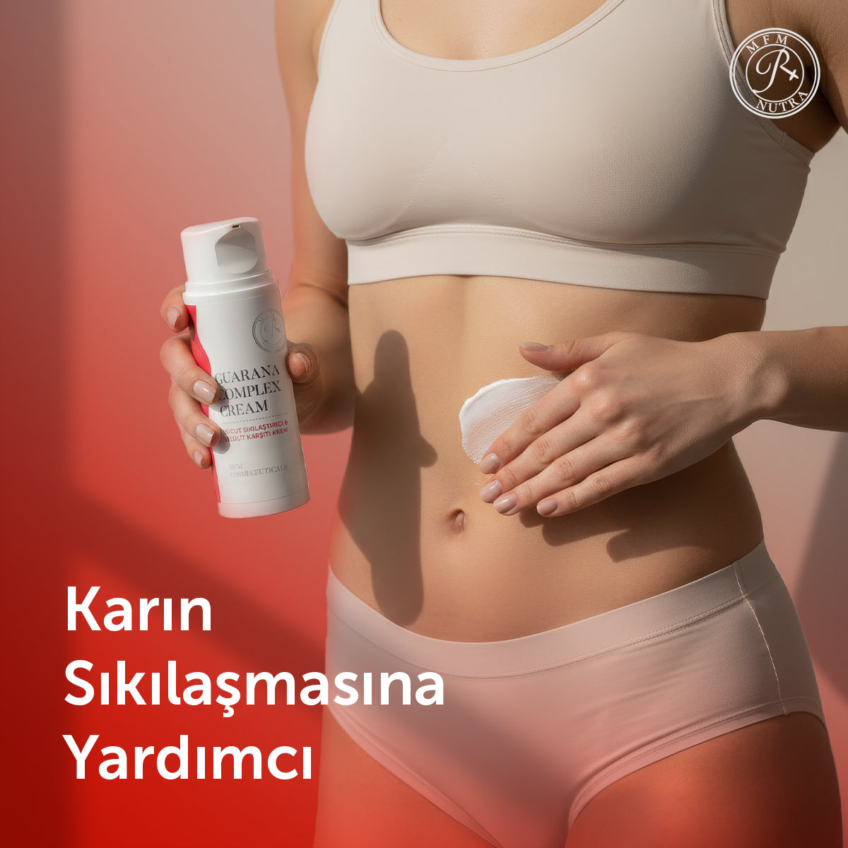 MFM Guarana Complex Cream – Sıkı Görünüm Destekleyici ve Anti-Selülit Bakım Kremi 100 ml