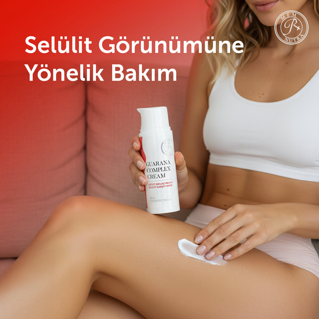 MFM Guarana Complex Cream – Sıkı Görünüm Destekleyici ve Anti-Selülit Bakım Kremi 100 ml