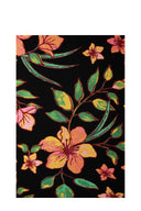 Büyük Beden Bisiklet Yaka Baskılı Kolları Fırfırlı Bluz E26414