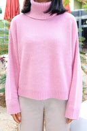 Geniş Kollu Boğazlı Triko Kazak NC-118