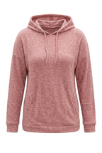 Pembe fitilli büyük beden kadın sweatshirt ön çekim