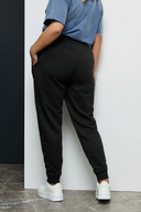 Büyük Beden Beli ve Paçası Lastikli Cepli Eşofman Altı 126107