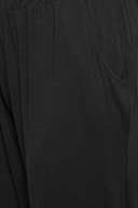 Büyük Beden Paçası ve Beli Lastikli Cepli İnce Pantolon 143299