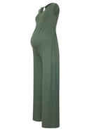 Büyük Beden Fitilli Kumaştan Beli Lastikli Sırt Detaylı Paçası Uzun Tulum 198140