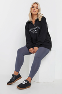 Büyük Beden Vücudu Saran Likralı Streç Tayt 143595