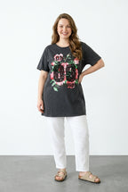 Asit Yıkamalı T-shirt