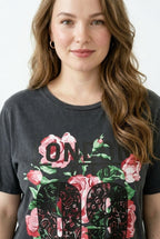 Asit Yıkamalı T-shirt
