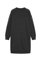 Bisiklet Yaka Basic Midi Elbise
