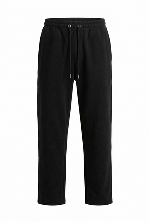 Büyük Beden Beli Lastikli İpli Esnek Kumaşlı Cepli Eşofman Altı